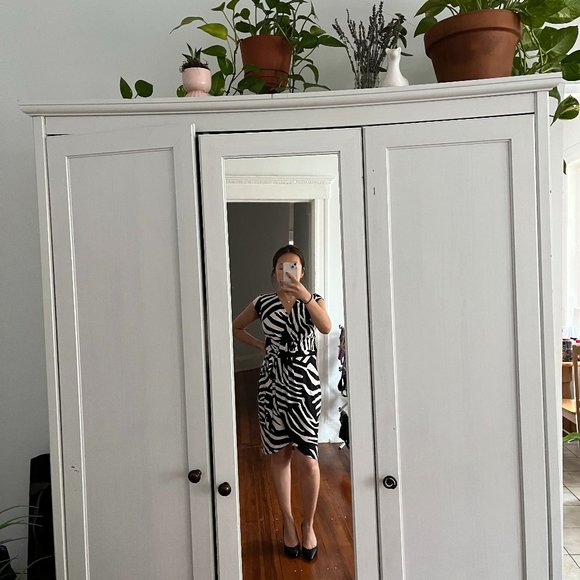 H&M Zebra Print Wrap Dress - Picture 4 of 5
